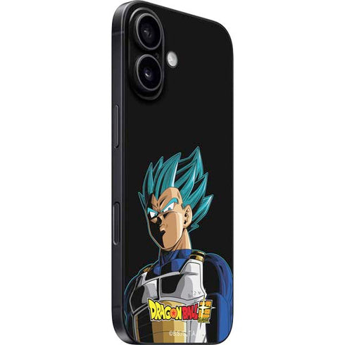 Dragon Ball Super Vegeta iPhone 16 Plus Skin